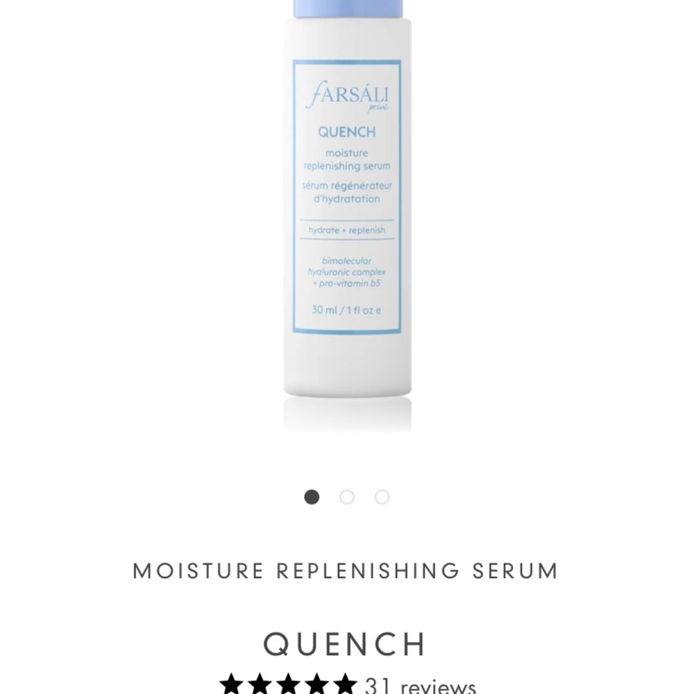 Farsali Quench Moisture Serum